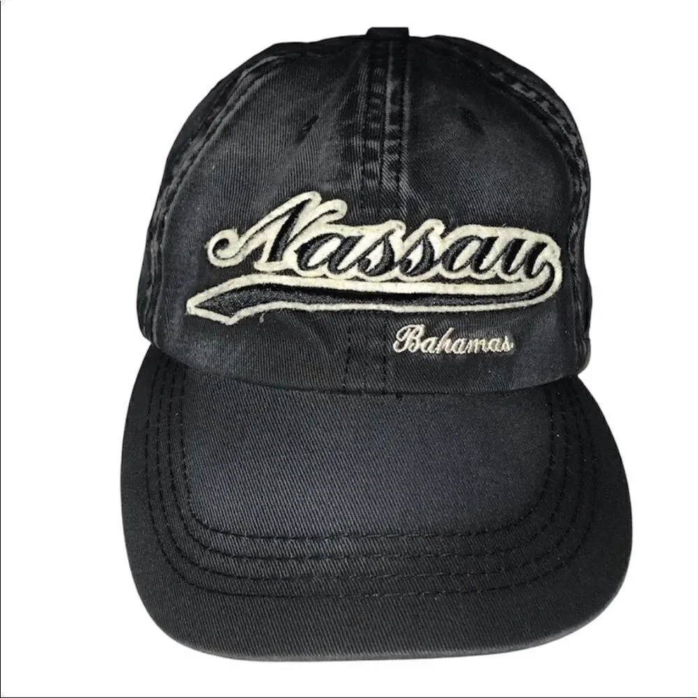 Kid's Nassau Bahamas Blue Denim Baseball Hat